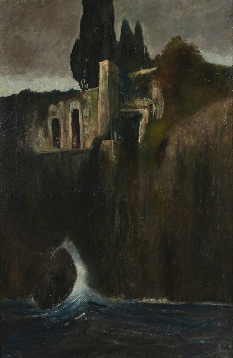 Arnold Böcklin - Landscape