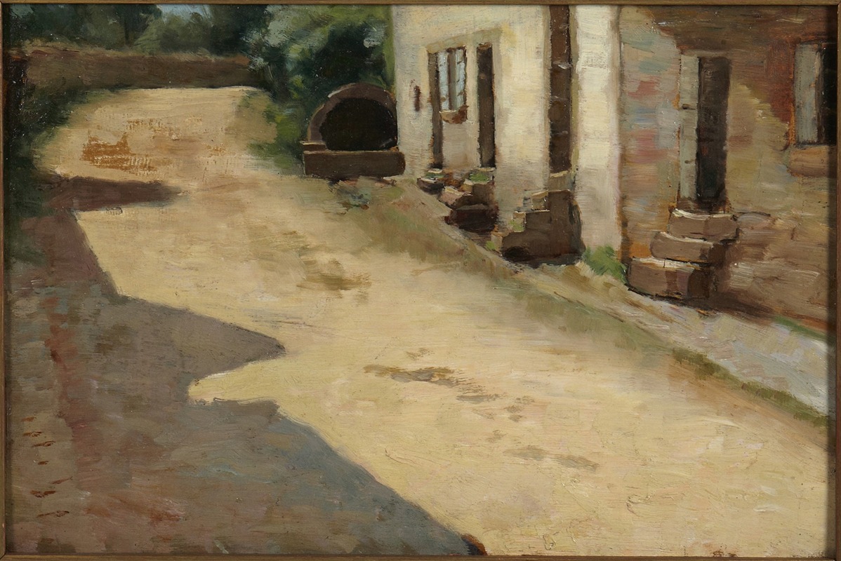 Arthur Wesley Dow - Rue Abbes Tanguy, Pont Aven
