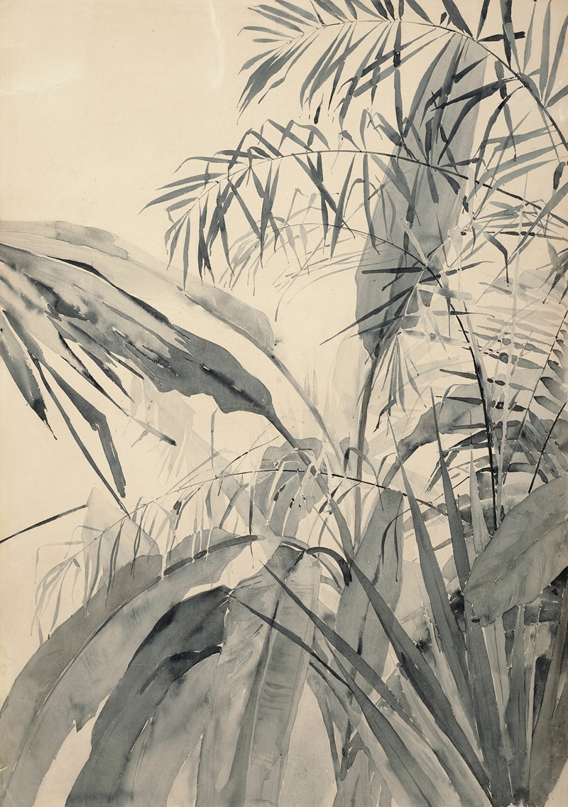 Augusto Giacometti - Pflanzenstudie