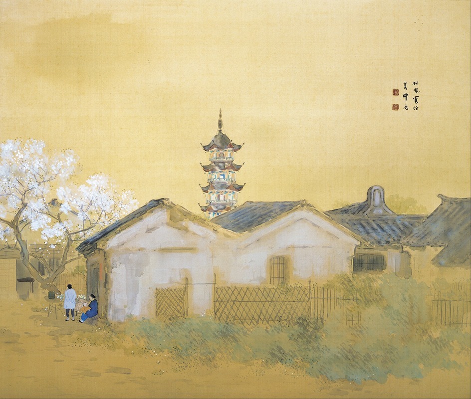 Takeuchi Seihō - Calm Spring in Jiangnan