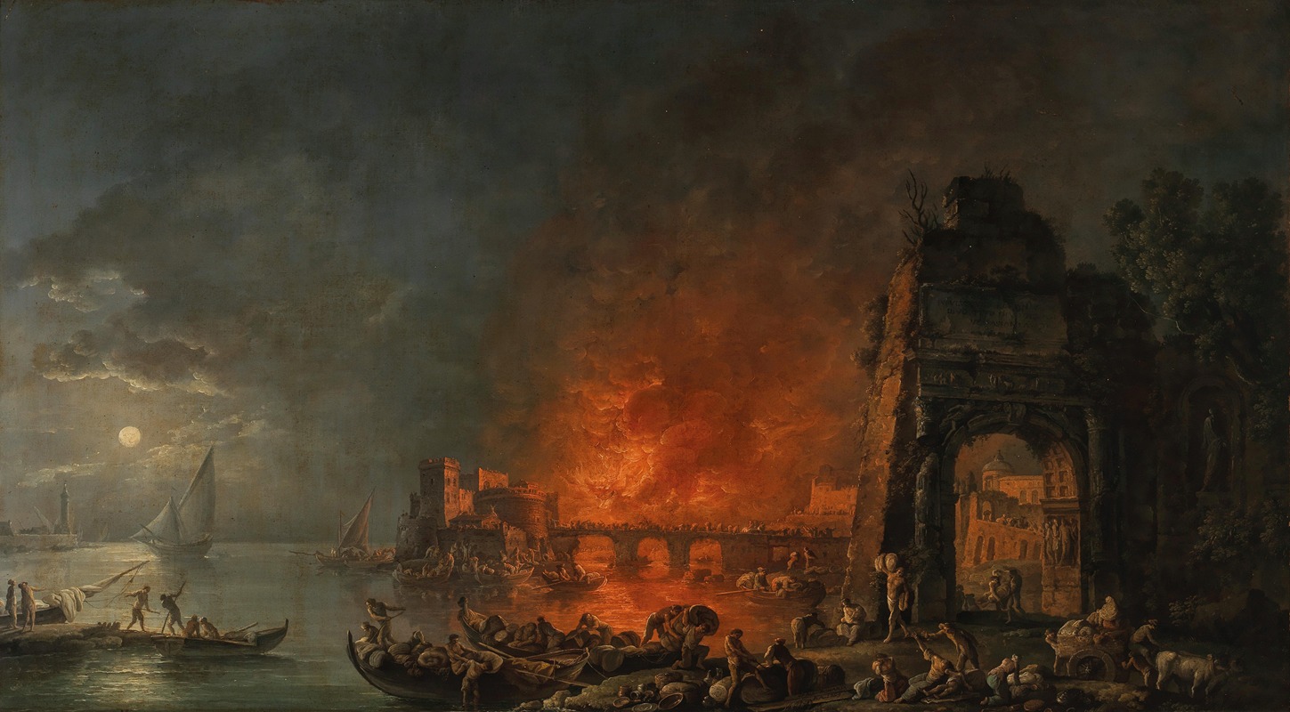 Carlo Bonavia - Explosion in a harbour