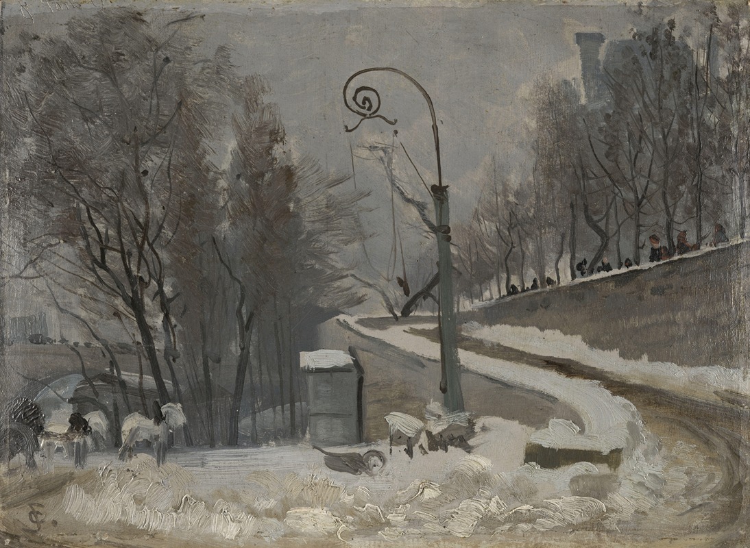 Christian Skredsvig - Winter in Paris