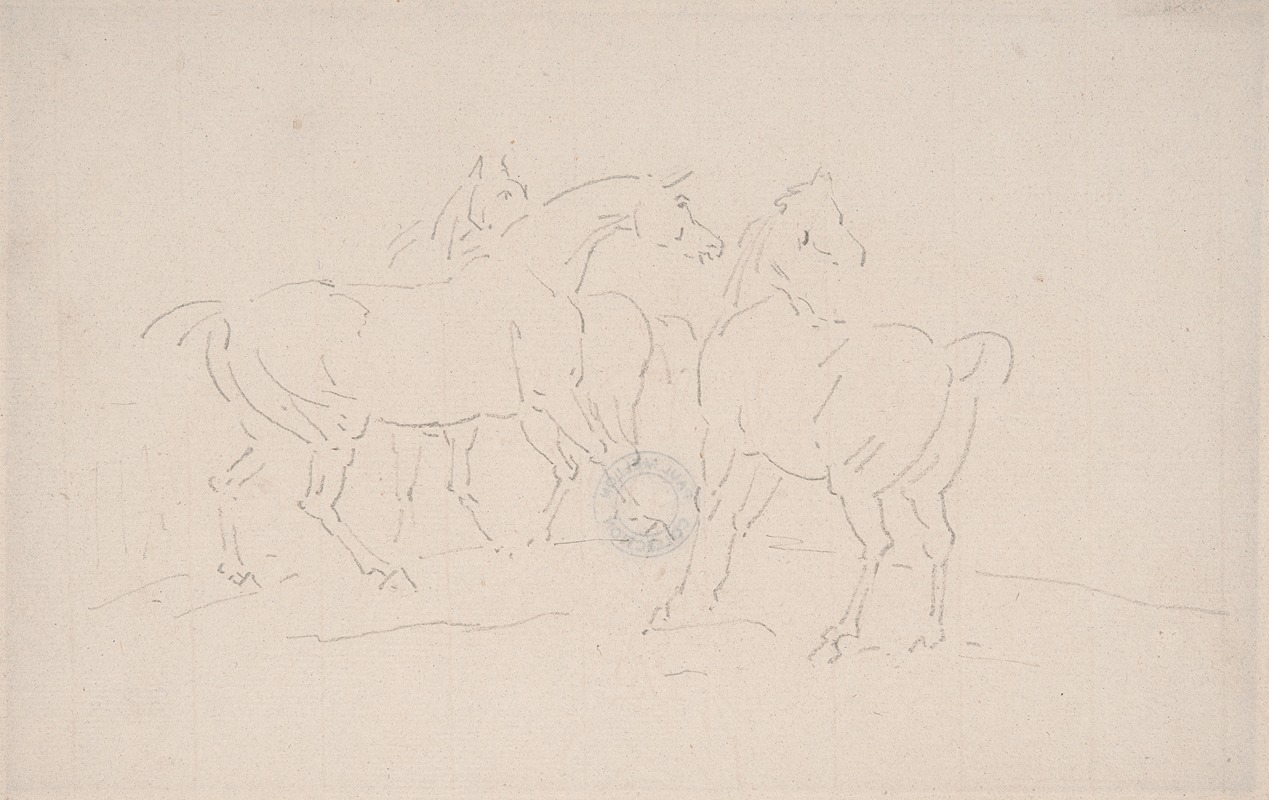 Samuel Daniell - Three Horses