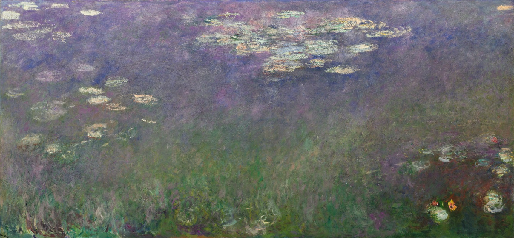 Claude Monet - Water Lilies (Agapanthus)