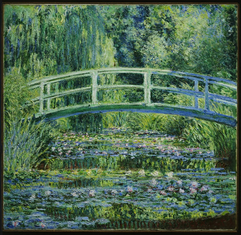 Claude Monet - Water Lilies and Japanese Bridge