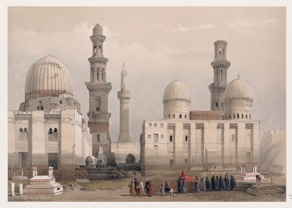 David Roberts - Tombs of the Memlooks [Mamelukes], Cairo