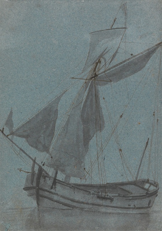 Samuel Scott - A Coastal Barge