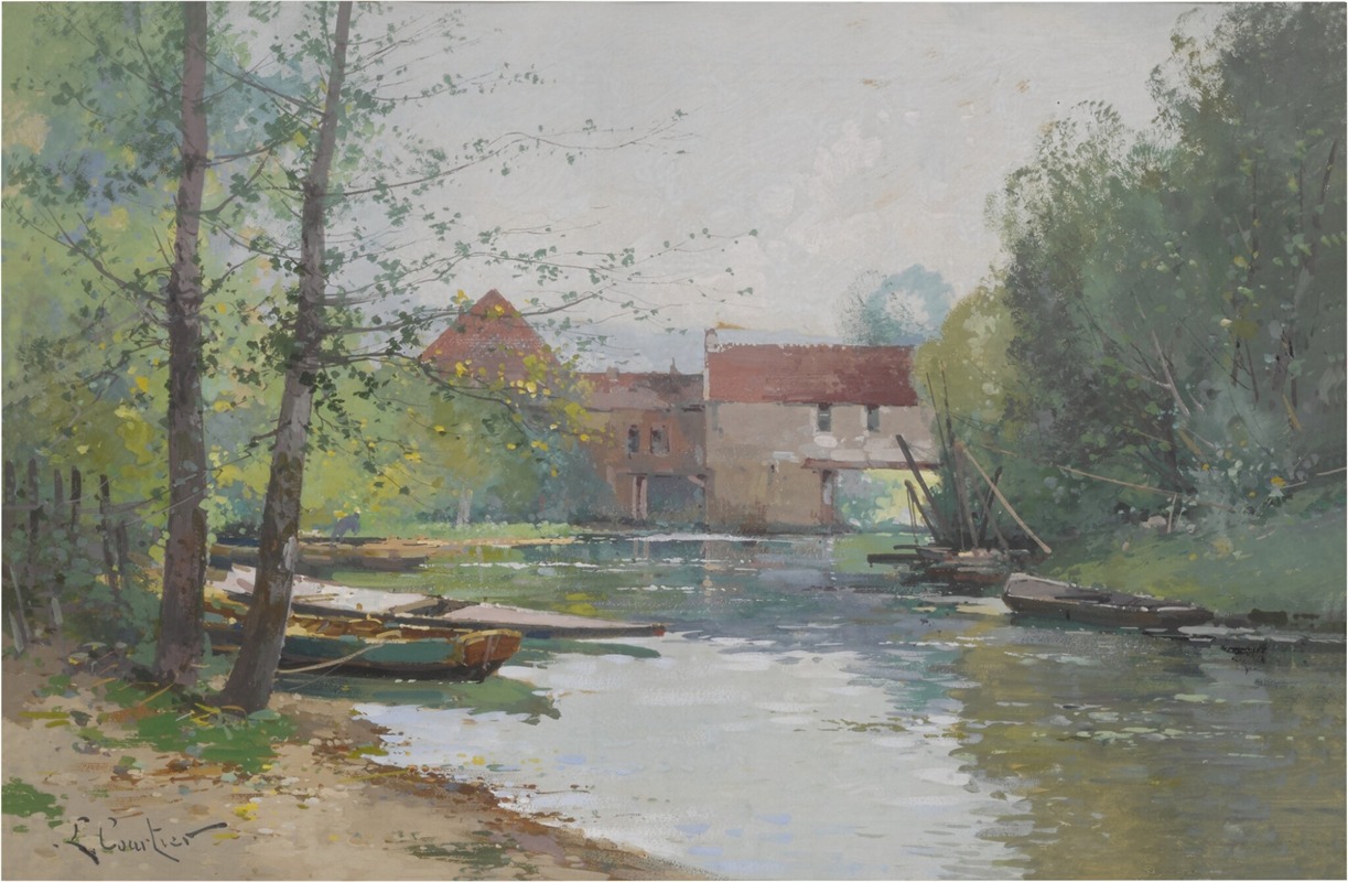 Eugène Galien-Laloue - Vieux Moulin de Dennemont