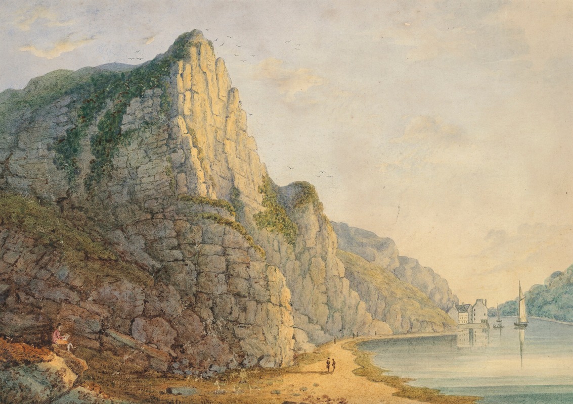 Francis Danby - Hotwells in the Avon Gorge