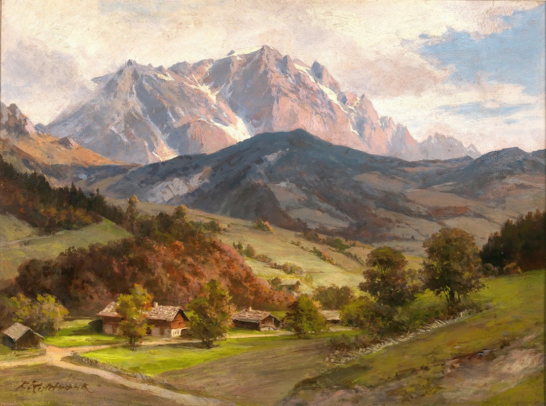 Franz Kulstrunk - Hochkönig vom Almdorf aus