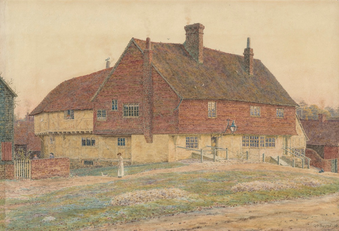 George Price Boyce - The Crown Inn at Chiddingfold, Surrey