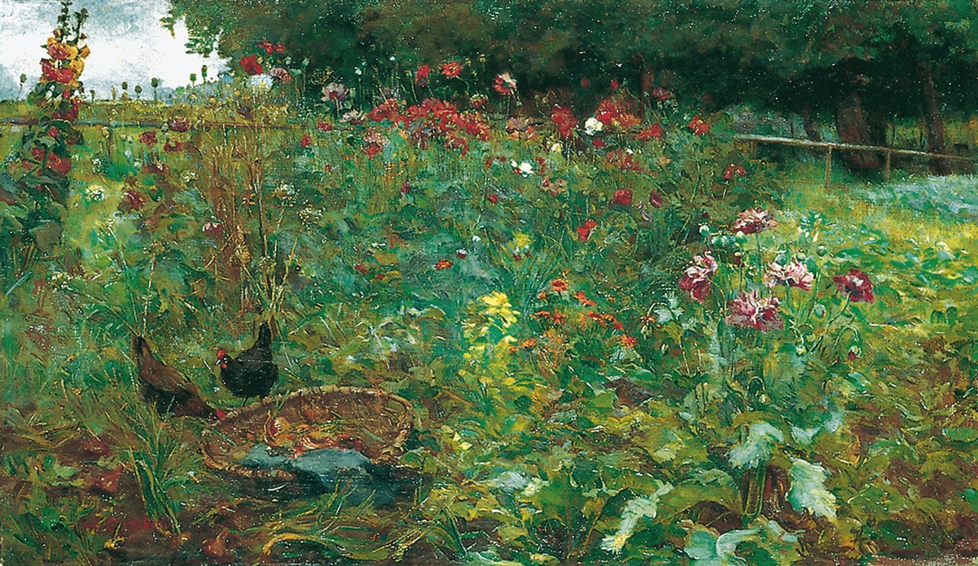 Hermann Groeber - Garten auf der Fraueninsel,