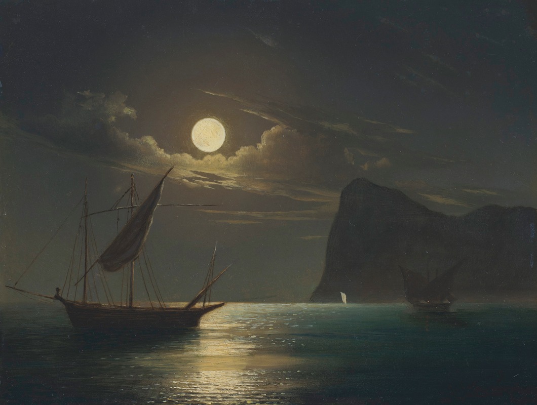 Ivan Konstantinovich Aivazovsky - Moonlight