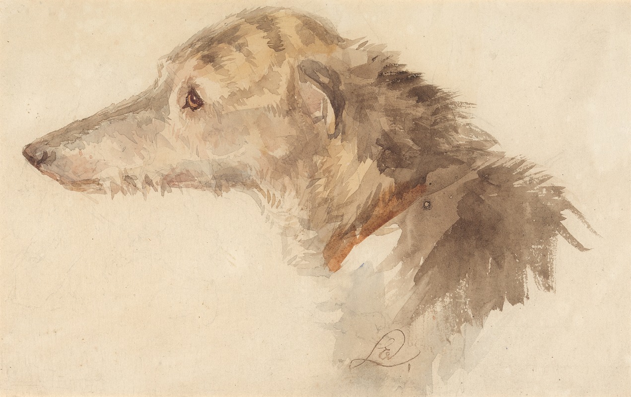 Sir Edwin Henry Landseer - An Irish Wolfhound