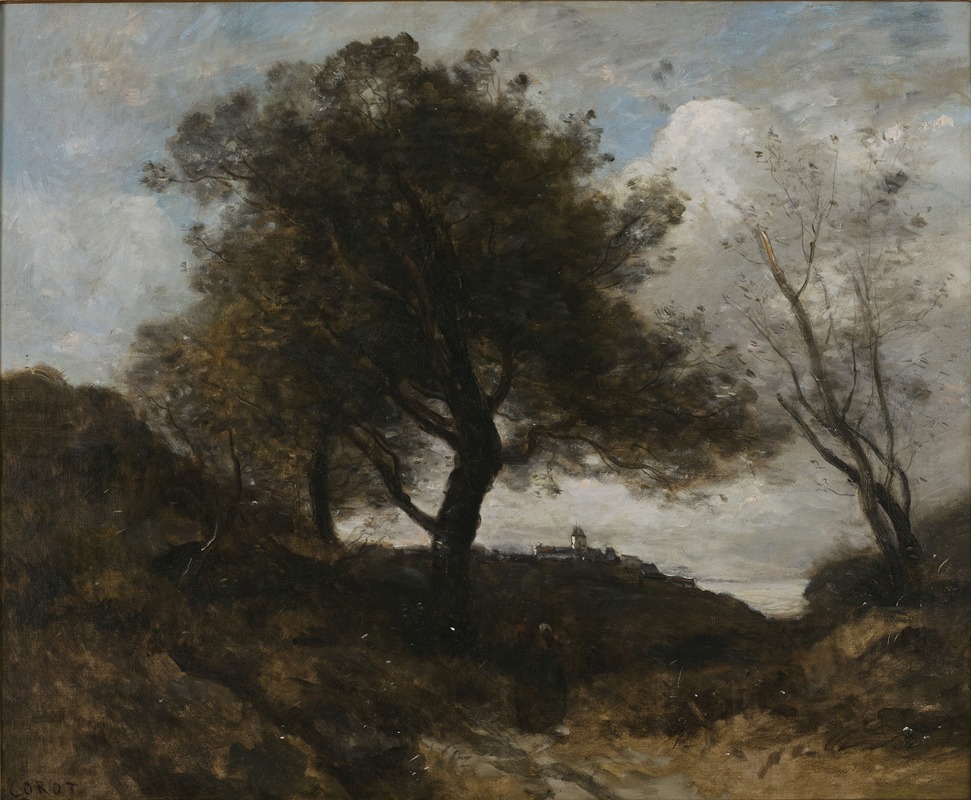 Jean-Baptiste-Camille Corot - Souvenir of Normandy