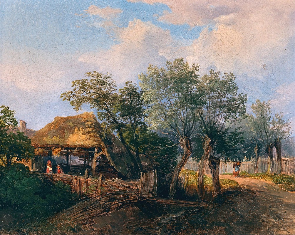Josef Höger - A Village Idyll