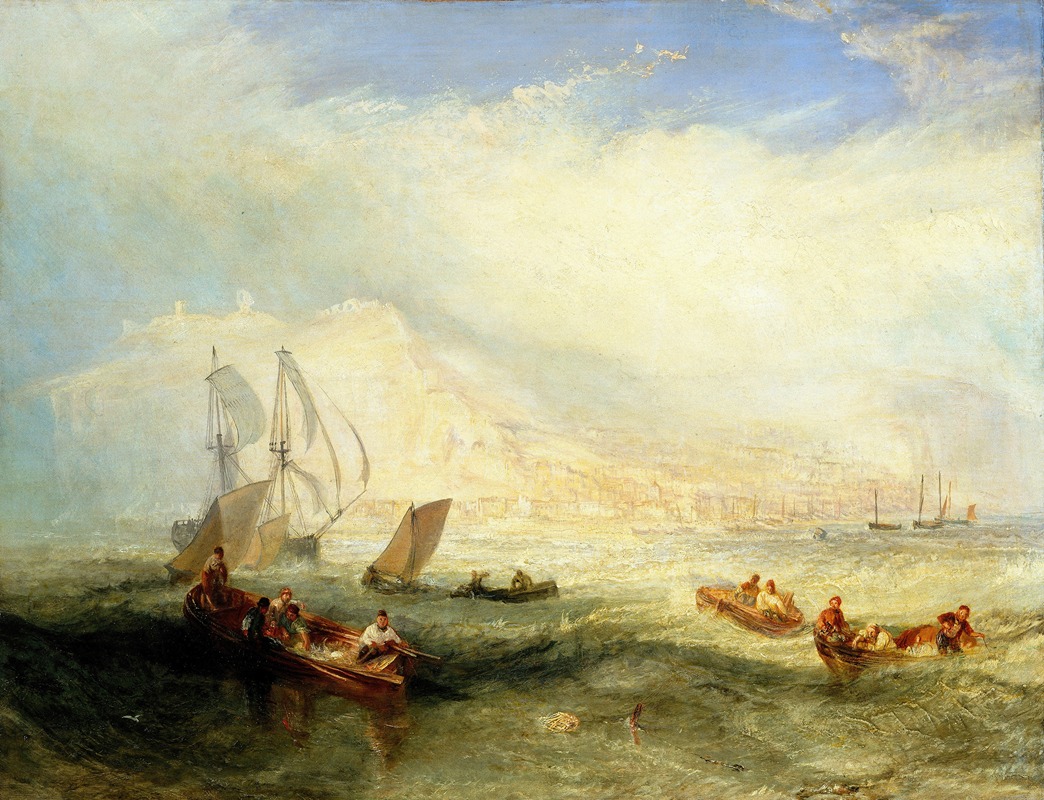 Joseph Mallord William Turner - Line Fishing, Off Hastings