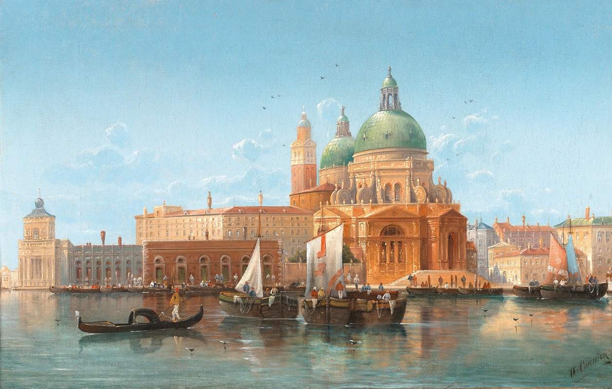 Karl Kaufmann - Venice, a View of the Punta della Dogana
