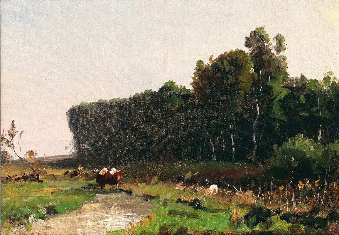 Ludwig Willroider - An Autumnal Landscape