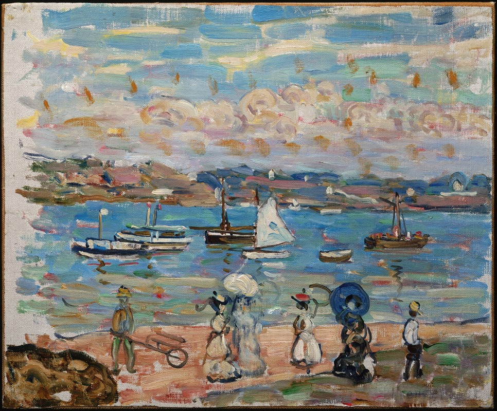 Maurice Prendergast - Promenade by the Sea