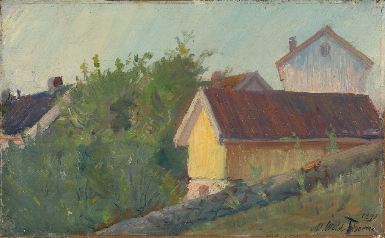 Oluf Wold-Torne - Houses in Son