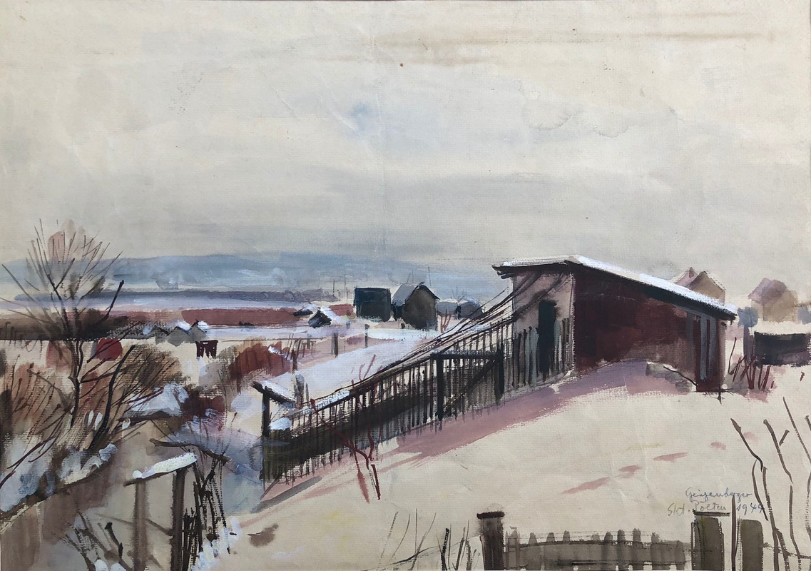 Otto Geigenberger - Winter in St. Pölten