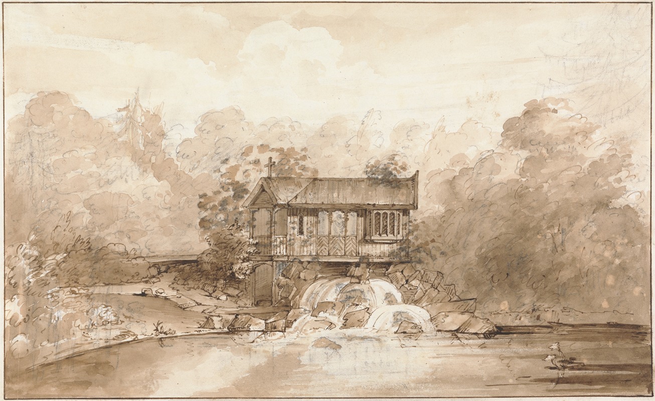Sir Jeffry Wyatville - Design for the Hermitage, Virginia Water