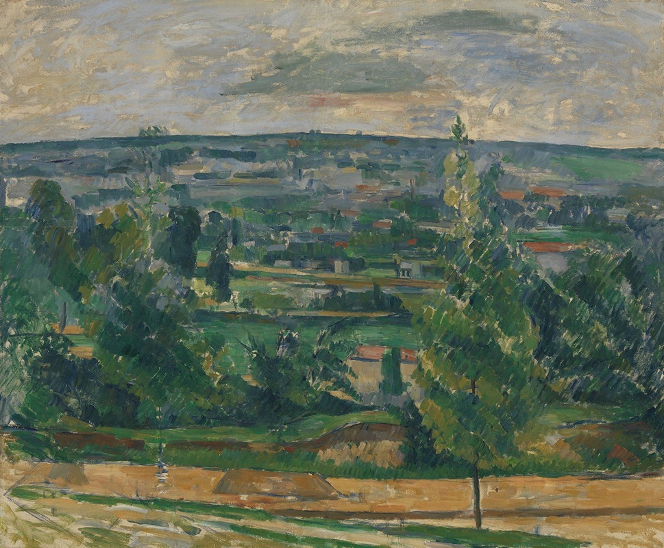 Paul Cézanne - Landscape from Jas de Bouffan