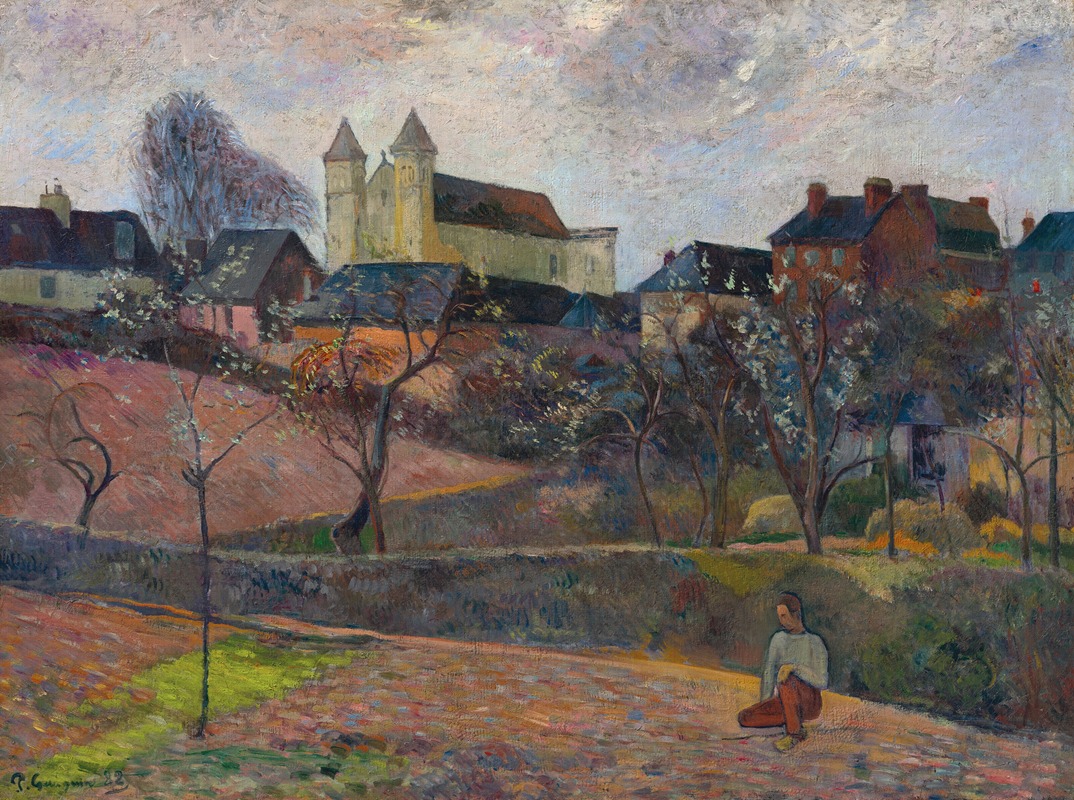 Paul Gauguin - Vue de Rouen
