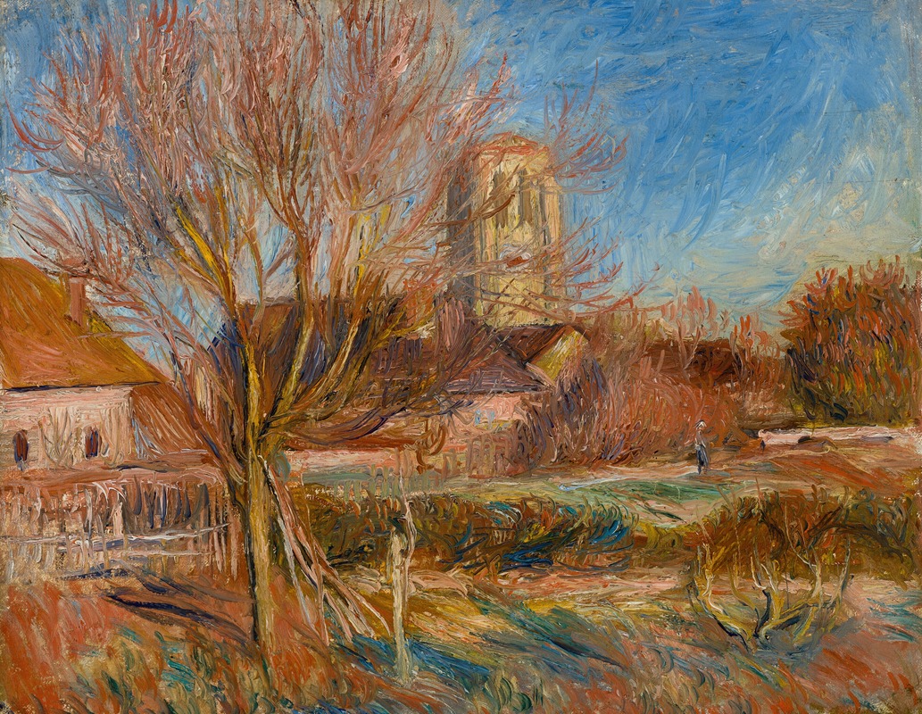 Pierre-Auguste Renoir - L’église à Essoyes