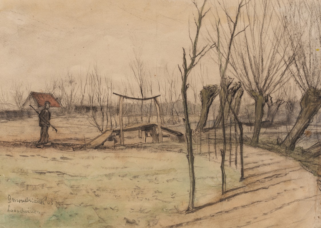 Piet Mondrian - Landscape at Loosduinen