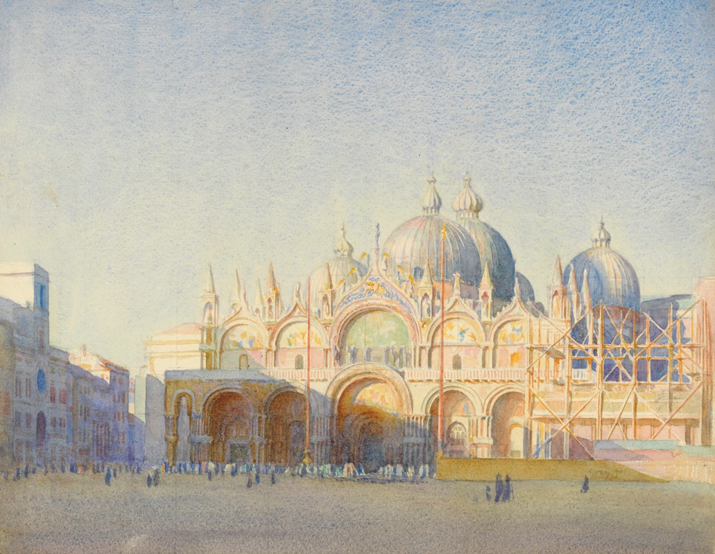 Reginald Barratt - St. Marks, Venice