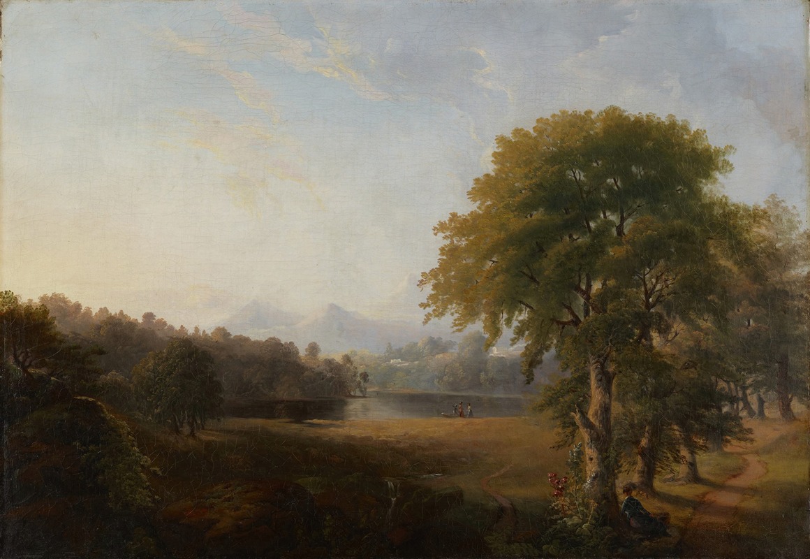 Robert S. Duncanson - Untitled (Landscape)
