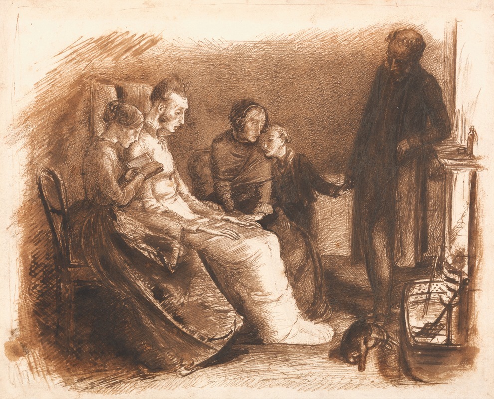 Sir John Everett Millais - The Dying Man