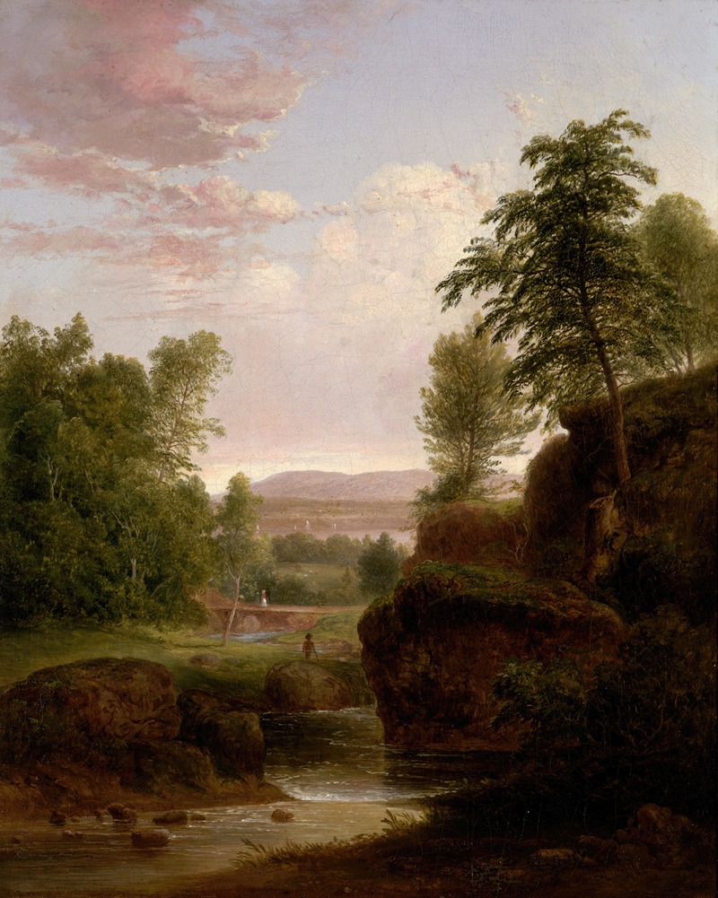 Thomas Doughty - View toward the Hudson River