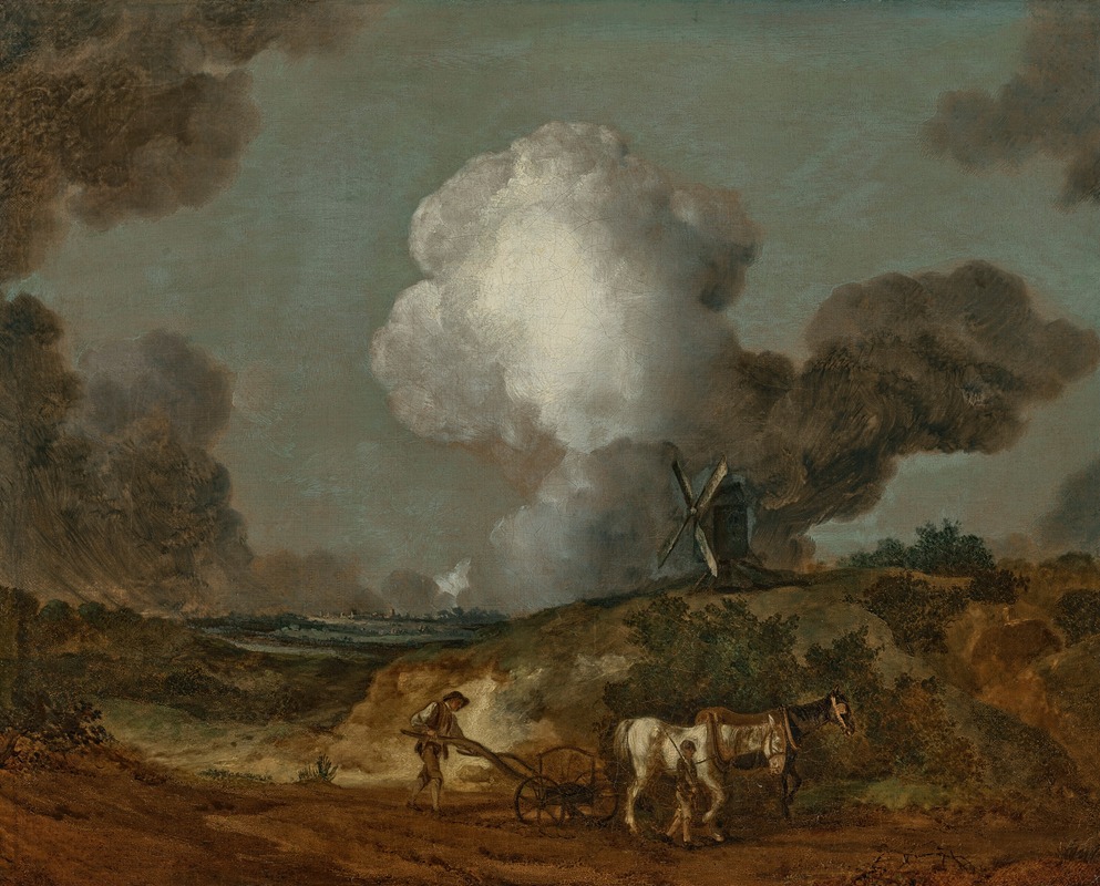 Thomas Gainsborough - The Suffolk Plough