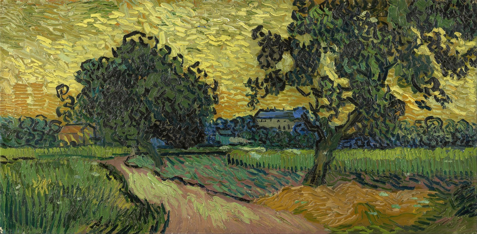Vincent van Gogh - Landscape at twilight