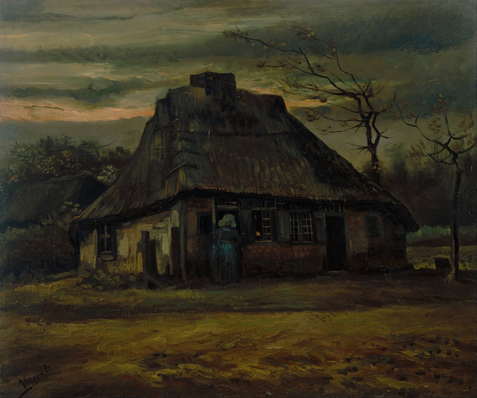 Vincent van Gogh - The cottage