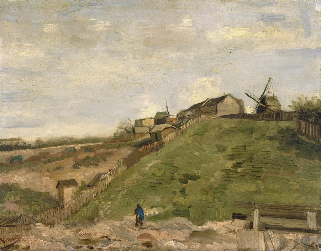 Vincent van Gogh - The hill of Montmartre with stone quarry