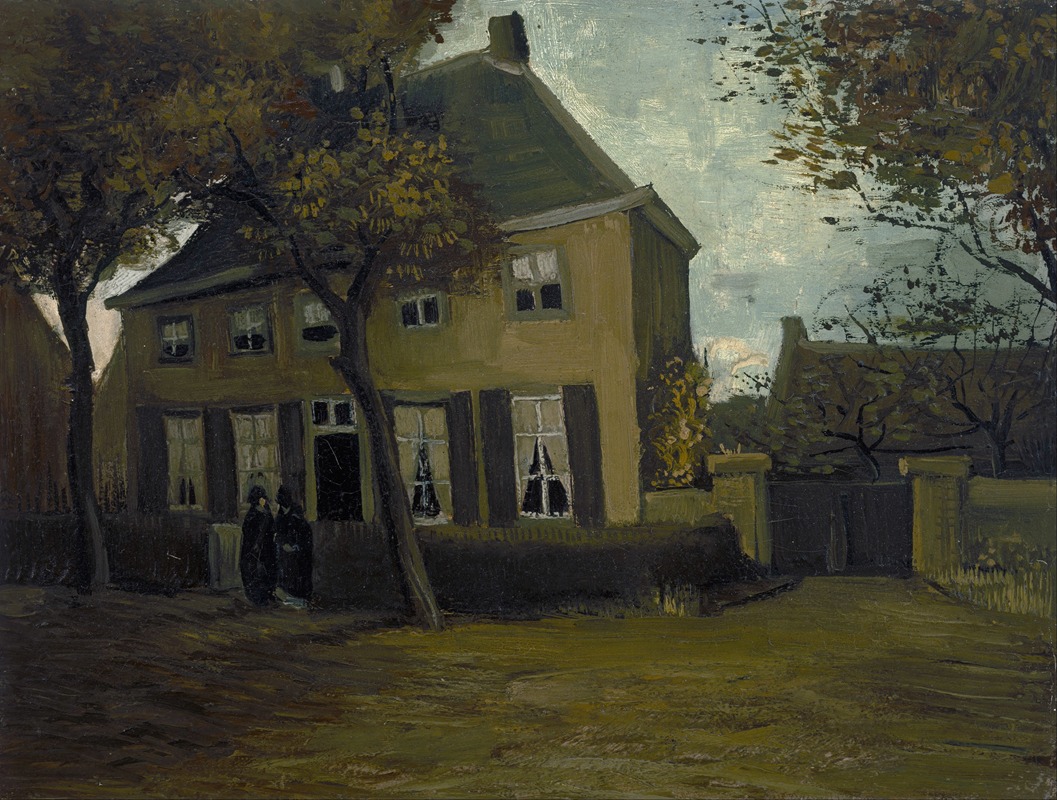 Vincent van Gogh - The vicarage at Nuenen