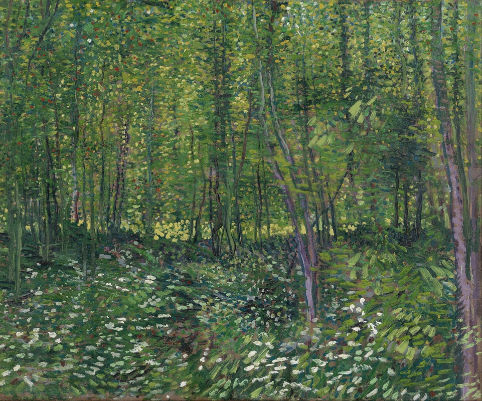 Vincent van Gogh - Trees and undergrowth