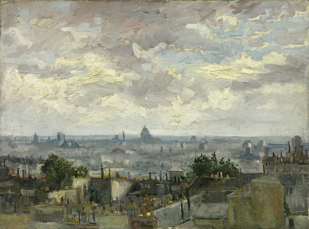 Vincent van Gogh - View of Paris