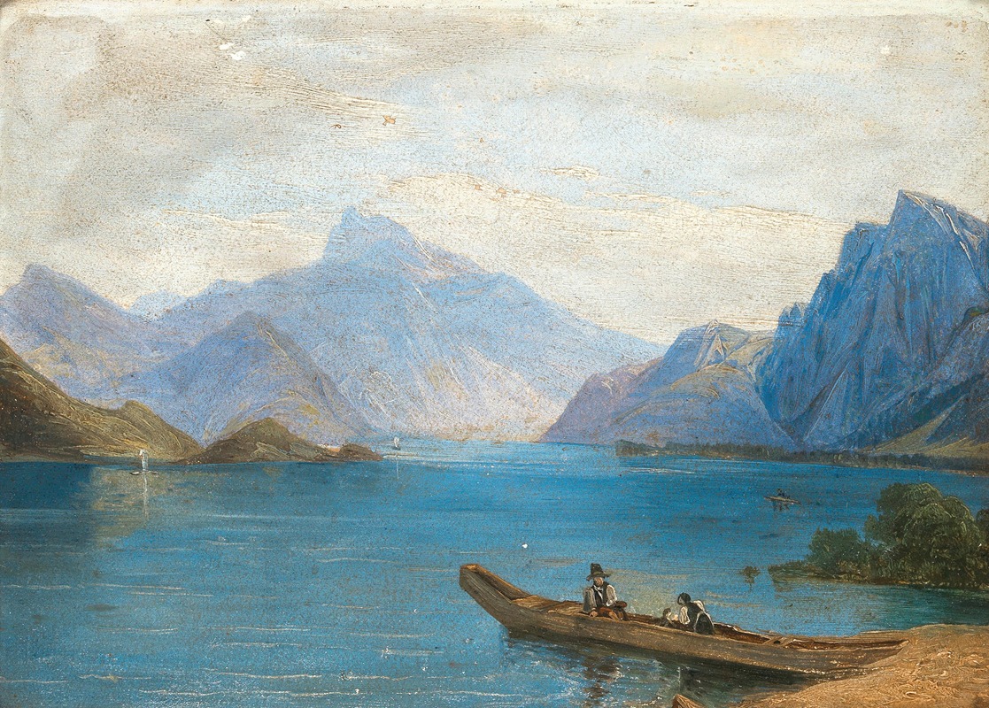 Wilhelm Steinfeld - Am Attersee