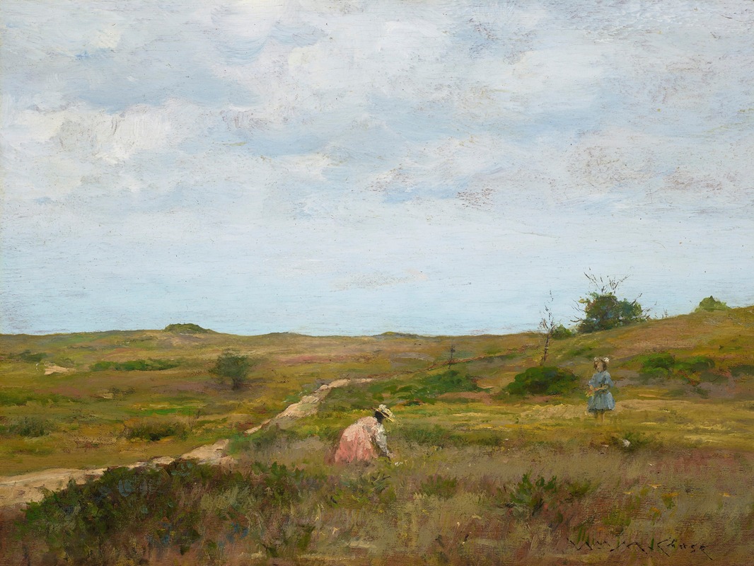 William Merritt Chase - Untitled (Shinnecock Hills, Long Island)