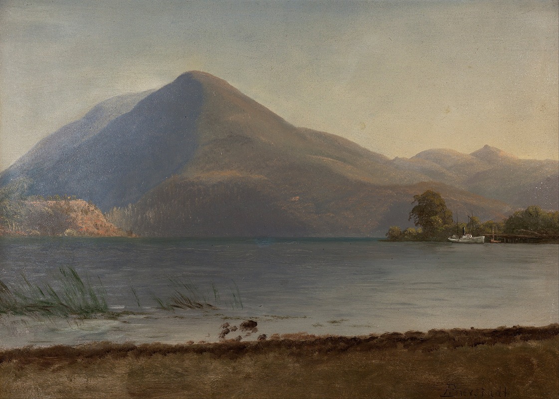 Albert Bierstadt - On the Hudson
