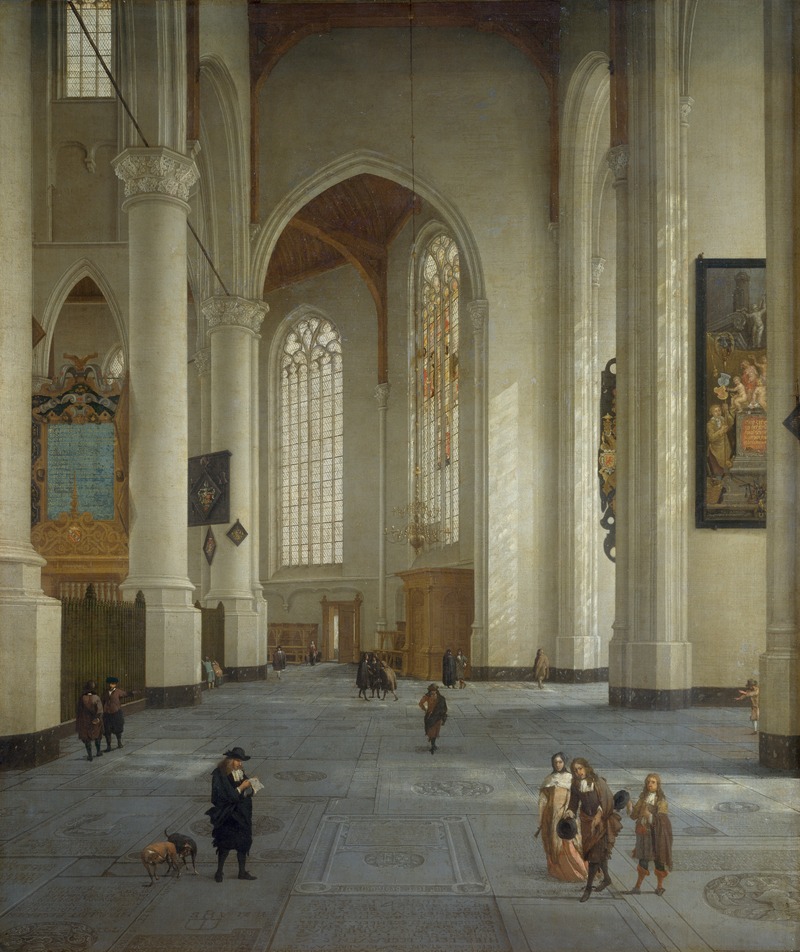 Anthonie de Lorme - Interior of the St Laurenskerk, Rotterdam