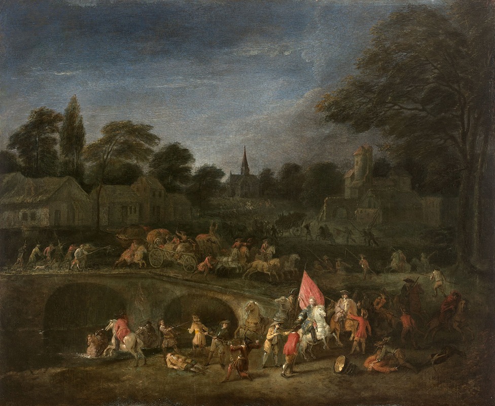 Jean-Antoine Watteau - La revanche des paysans