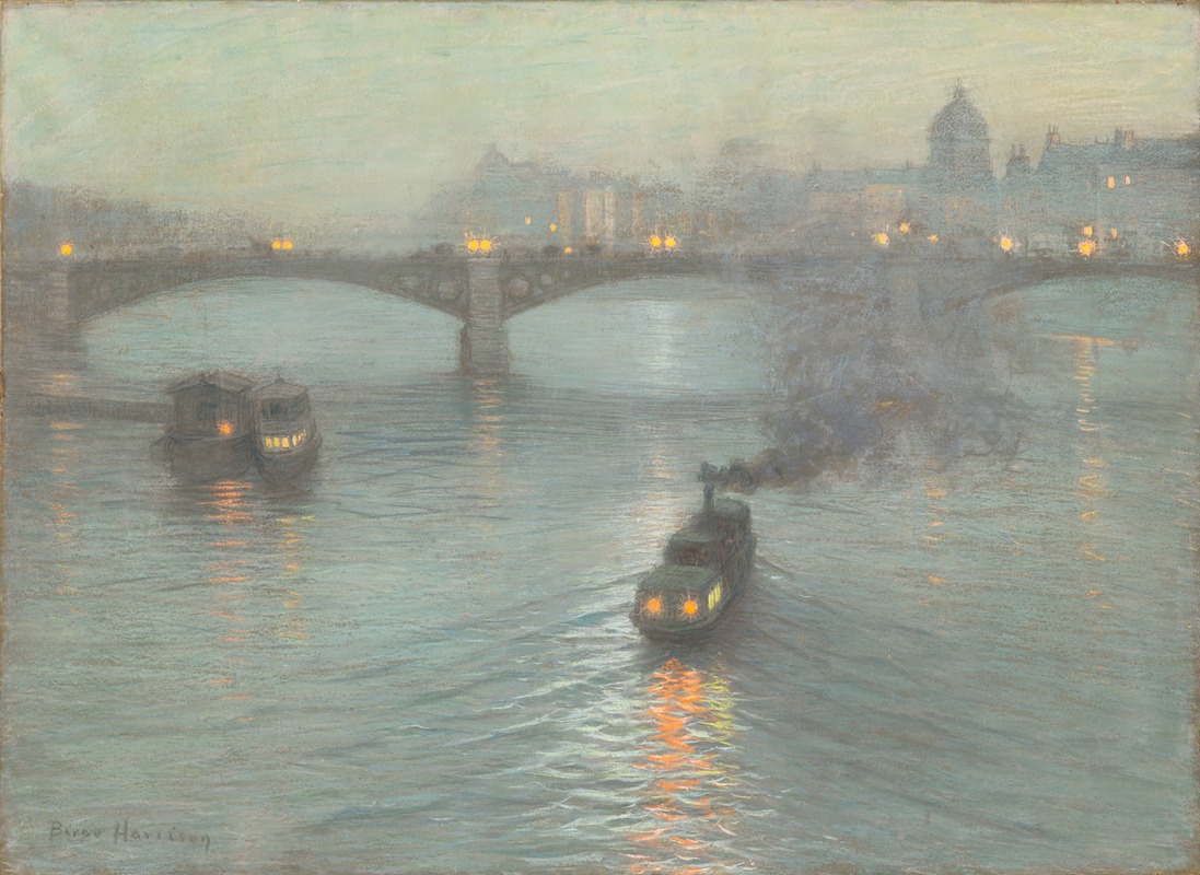 Birge Harrison - Evening on the Seine