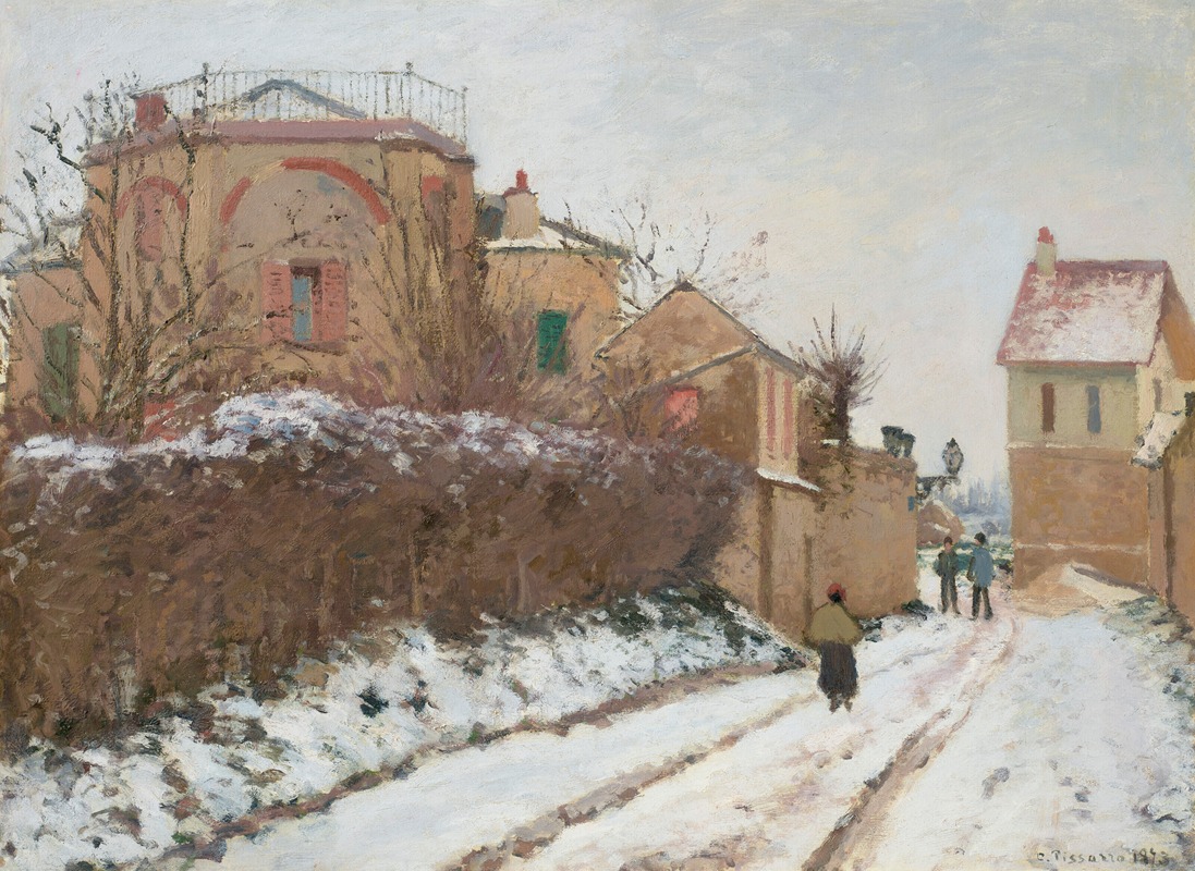 Camille Pissarro - Rue de la Citadelle, Pontoise