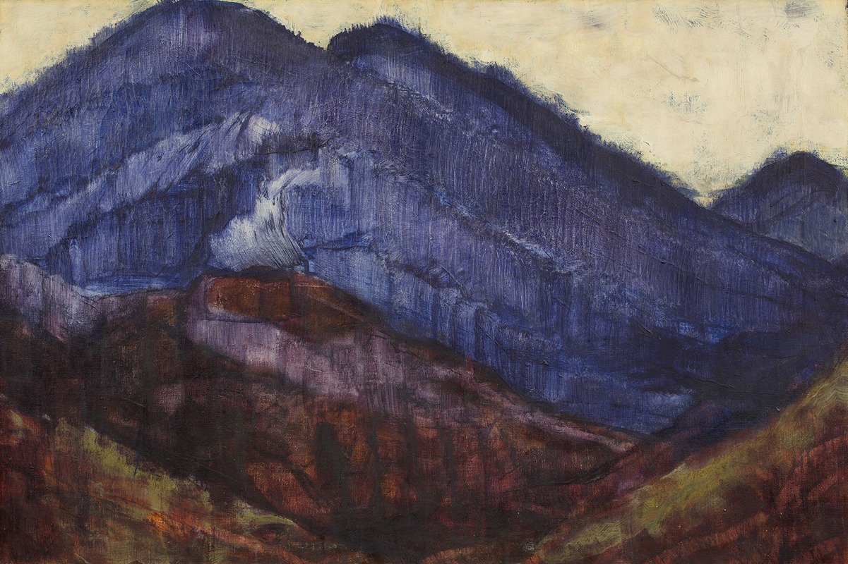 Christian Rohlfs - Die blauen Berge